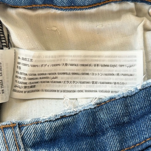 Abercrombie & Fitch | Women’s medium blue Curve Love The Dad High Rise Jeans, 27 - Picture 3 of 15